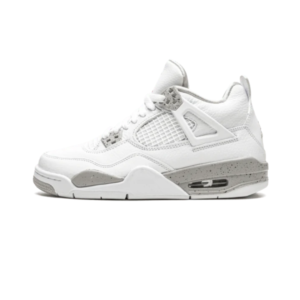 Air Jordan 4 Tech White (White Oreo)