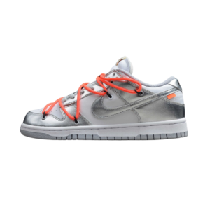 Nike Dunk Low Off-White Metallic Silver