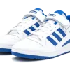 Adidas Forum Low White Royal Blue – Image 2