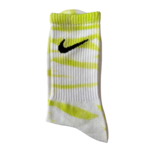 Chaussettes Blanc/Vert Citron