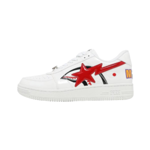 Bapesta Low M2 Shark Face White